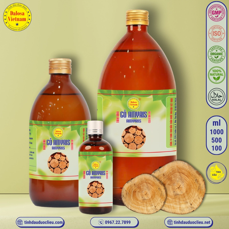 Tinh Dầu Gỗ Amyris - Amyris Essential Oil 1 tinh dau go amyris – amyris essential oil
