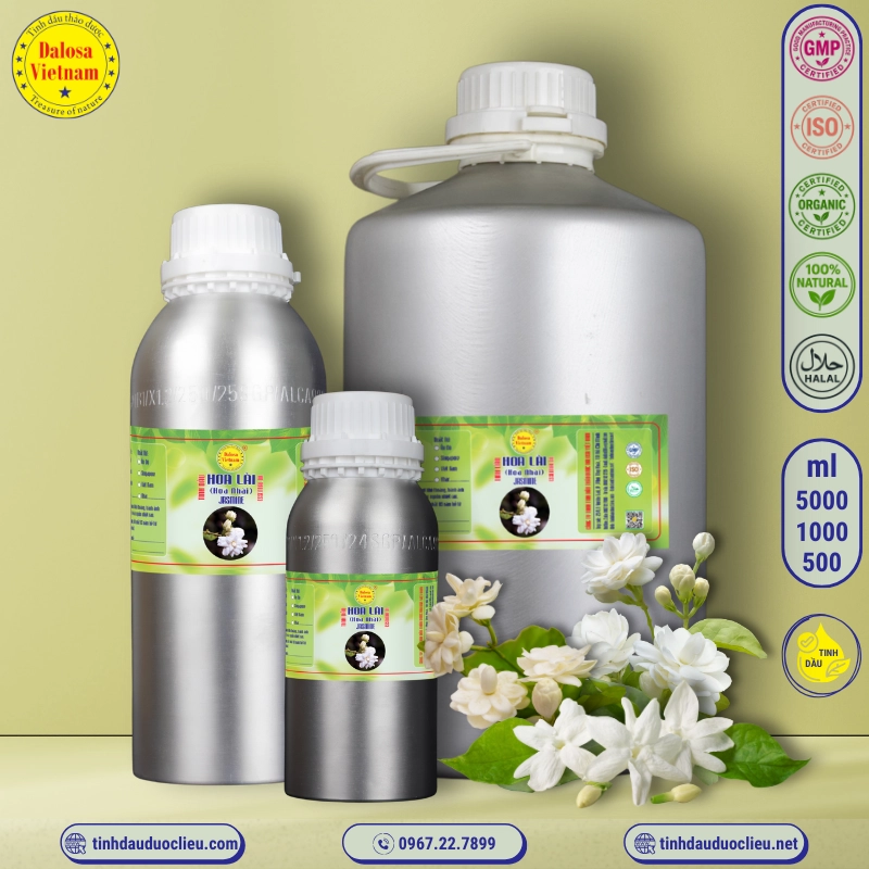 Tinh Dầu Hoa Lài - Nhài - Jasmine Essential Oil 2 tinh dau hoa lai hoa nhai jasmine jasminum sambac essential oil 2