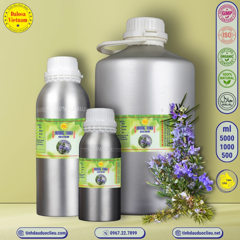 Tinh Dầu Hương Thảo - Rosemary Essential Oil 3 tinh dau huong thao rosemary rosmarinus officinalis essential oil 2
