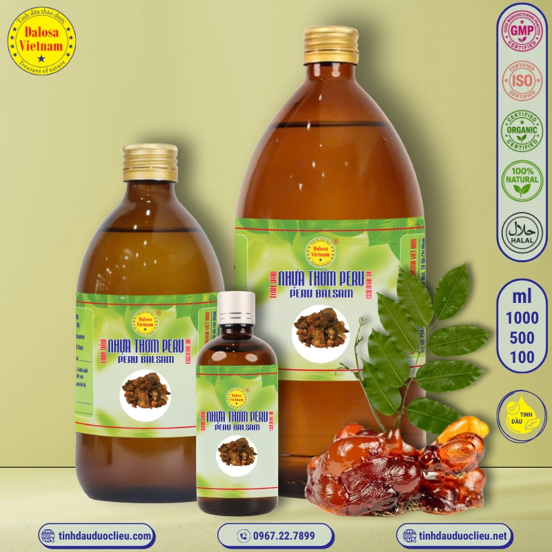 Tinh Dầu Nhựa Thơm Peru - Balsam of Peru Essential Oil 2 tinh dau nhua thom peru balsam of peru myroxylon balsamum essential oil