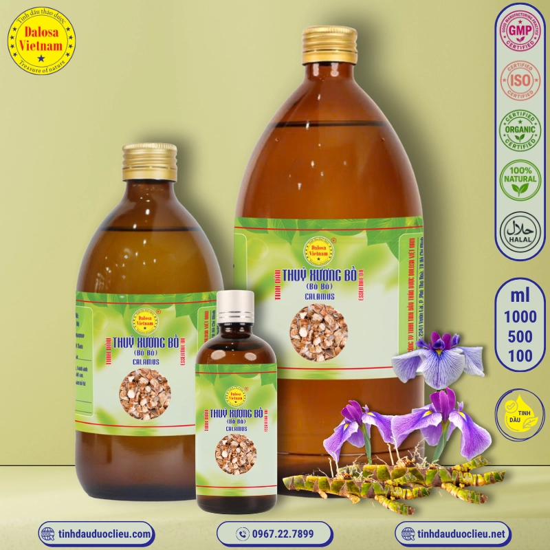 Tinh Dầu Thuỷ Xương Bồ - Calamus Essential Oil 1 tinh dau thuy xuong bo bo bo calamus sweet flag acorus calamus essential oil