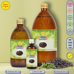 tinh dau tieu den black pepper piper nigrum essential oil