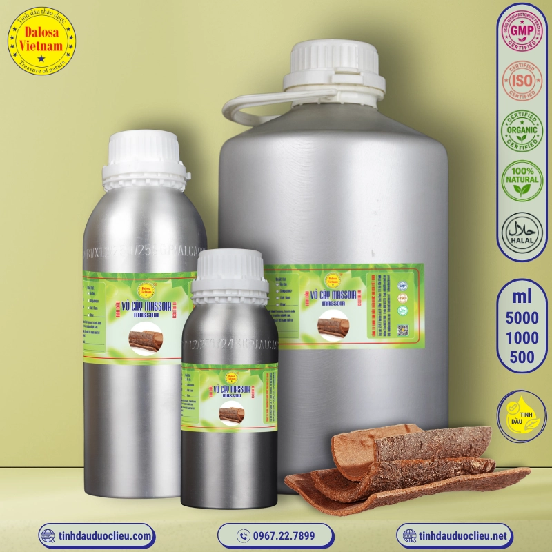 Tinh Dầu Vỏ Cây Massoia - Massoia Bark Essential Oil 1 tinh dau vo cay massoia massoia bark cryptocarya massoy essential oil 2