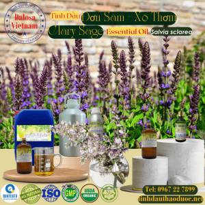 Tinh Dầu Xô Thơm - Đơn Sâm - Clary Sage Essential Oil 1 lít