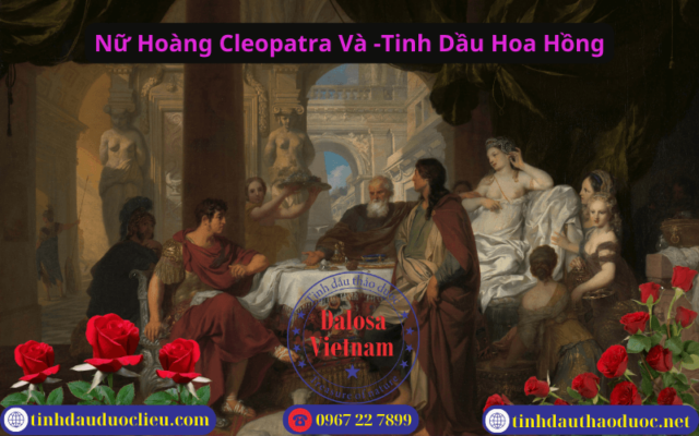 nu hoang cleopatra va tinh dau hoa hong