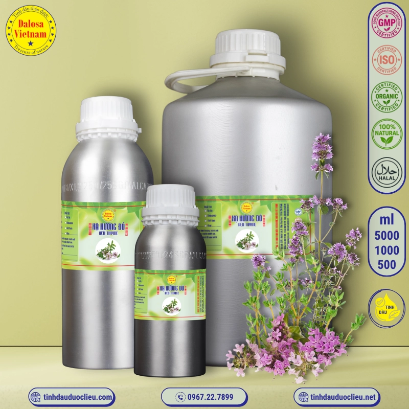 Tinh Dầu Xạ Hương Đỏ - Red Thyme Essential Oil 2 tinh dau xa huong do red thyme essential oil 2