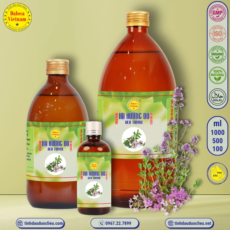 Tinh Dầu Xạ Hương Đỏ - Red Thyme Essential Oil 1 tinh dau xa huong do red thyme essential oil